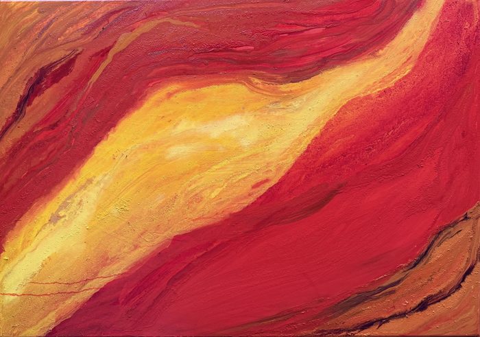 Painting by Cristina Pacciani