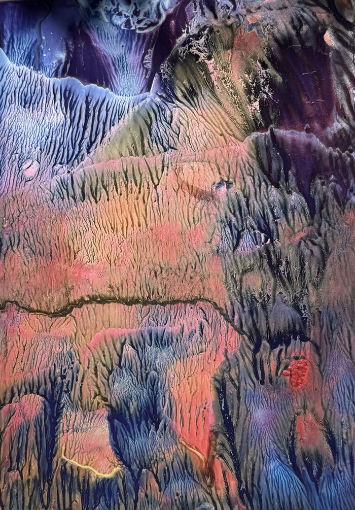 Untitled painting (9403) by Cristina Pacciani