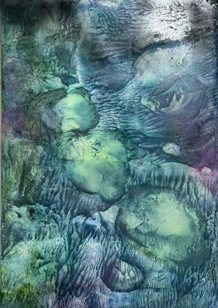 Painting by Cristina Pacciani