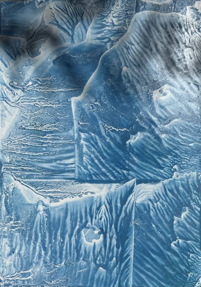 Untitled painting (9405) by Cristina Pacciani