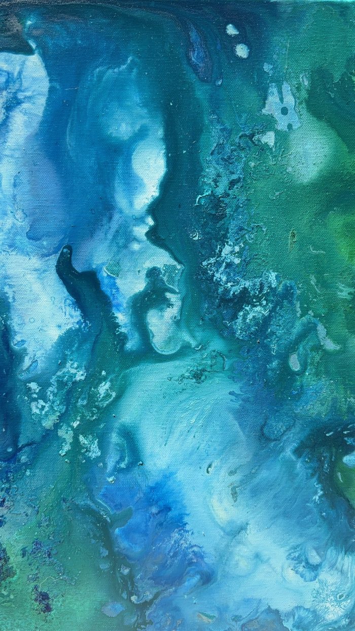Untitled painting (9410) by Cristina Pacciani